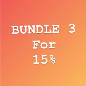 BUNDLE SALE